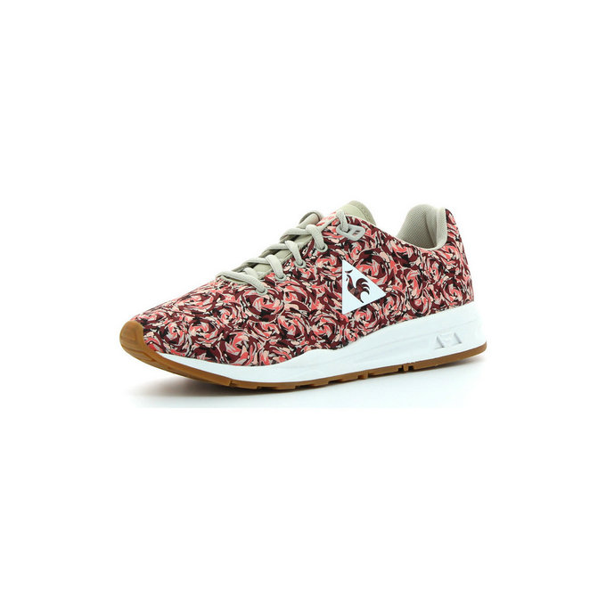 Le Coq Sportif Lcs R950 Flowers Jacquard Ruby Wine - Chaussures Baskets Basses Femme